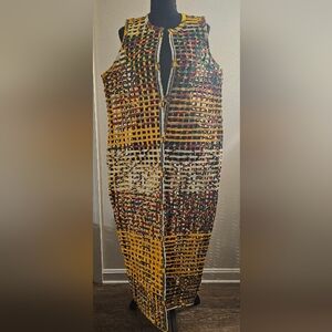 Colorful Woven Vest
